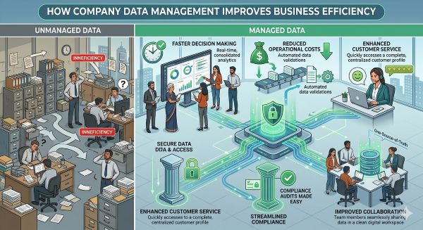 How Company Data Management Improves Business Efficiency